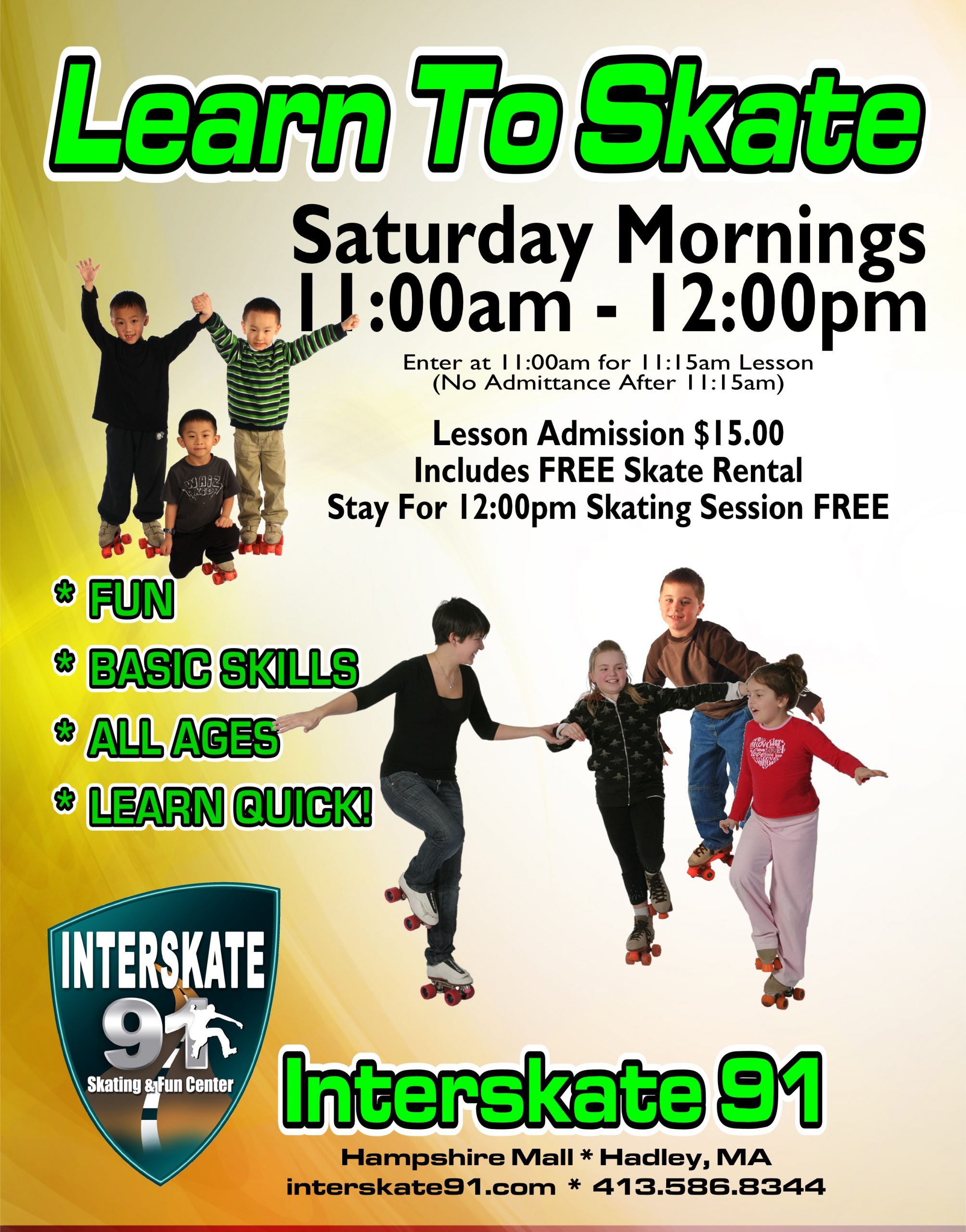 Learn To Skate Poster 2022 0101